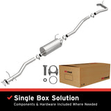 BRExhaust 1995-1998 Toyota T100 3.4L Direct-Fit Replacement Exhaust System BRExhaust Exhaust System Kit  AXOPROS