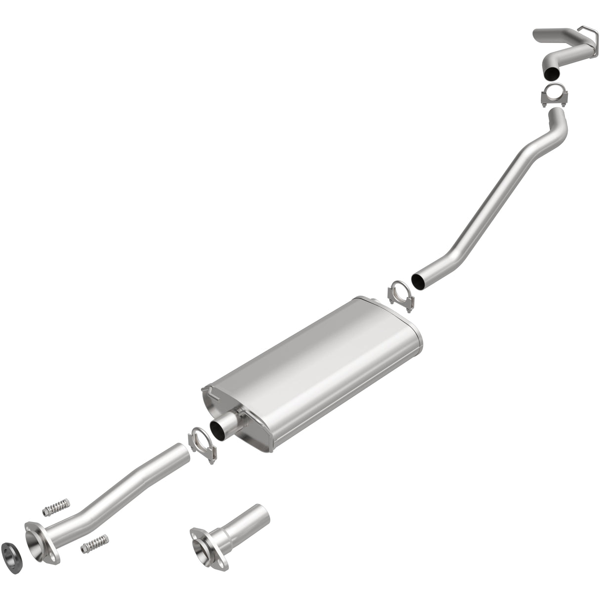 BRExhaust 1995-2000 Ford Explorer 4.0L Direct-Fit Replacement Exhaust System BRExhaust Exhaust System Kit  AXOPROS