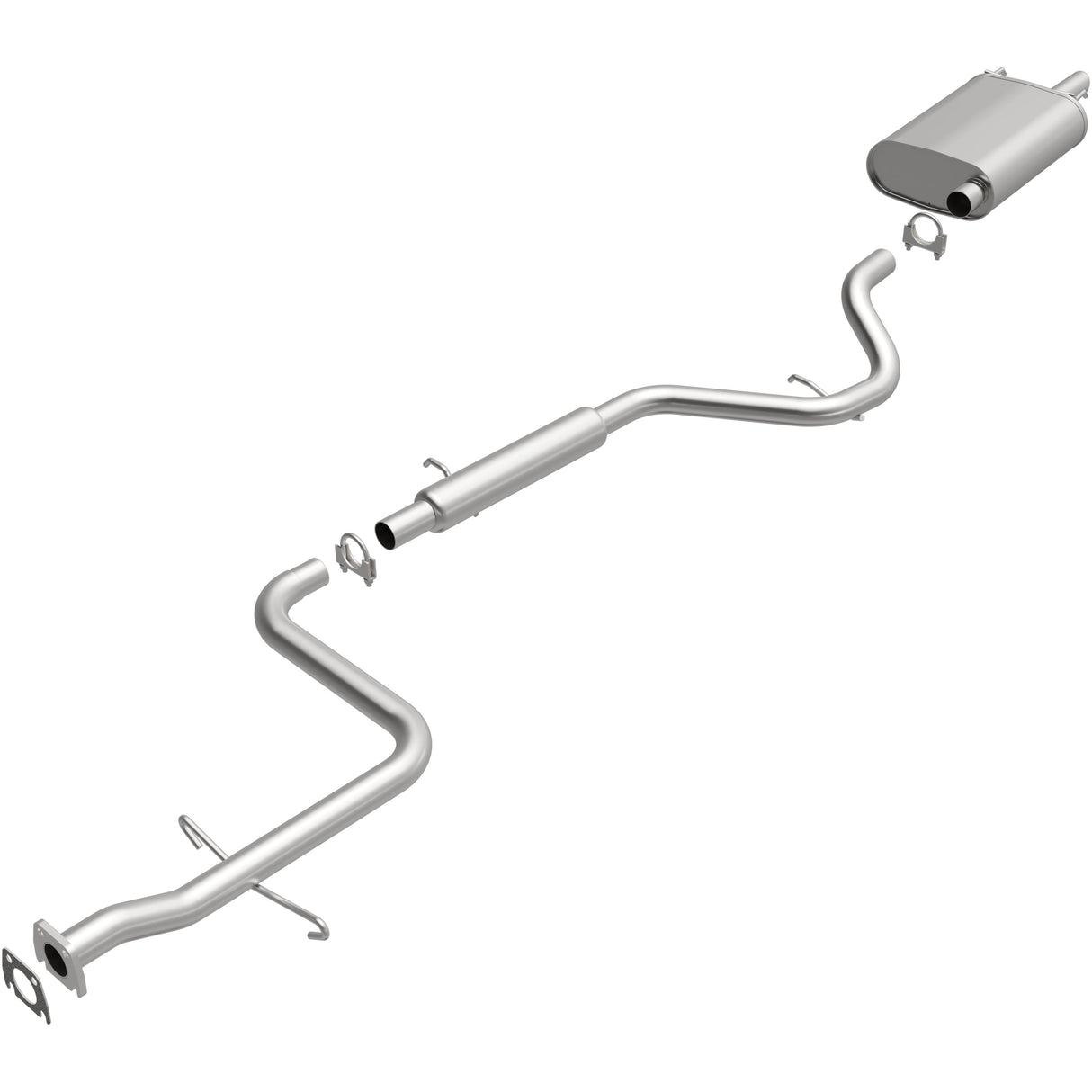 BRExhaust 1995-2001 Chevrolet Direct-Fit Replacement Exhaust System BRExhaust Exhaust System Kit  AXOPROS