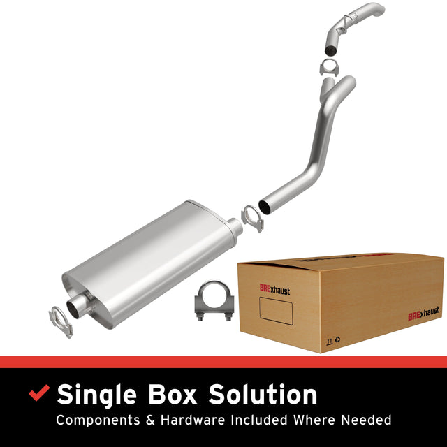BRExhaust 1996-1998 Jeep Grand Cherokee Direct-Fit Replacement Exhaust System BRExhaust Exhaust System Kit  AXOPROS