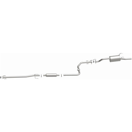 BRExhaust 1996-2000 Honda Civic 1.6L Direct-Fit Replacement Exhaust System BRExhaust Exhaust System Kit  AXOPROS