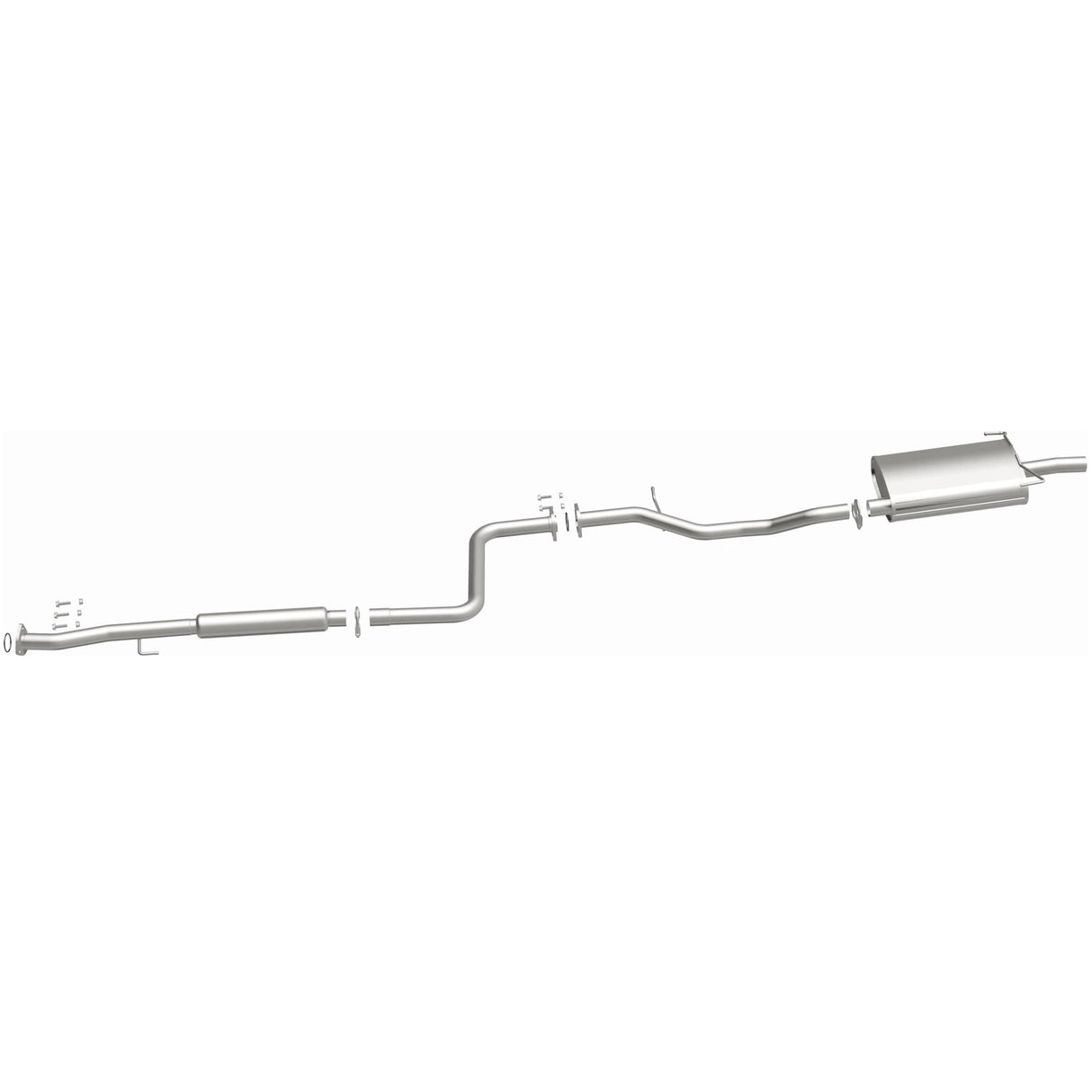BRExhaust 1997-1999 Acura CL 3.0L Direct-Fit Replacement Exhaust System BRExhaust Exhaust System Kit  AXOPROS
