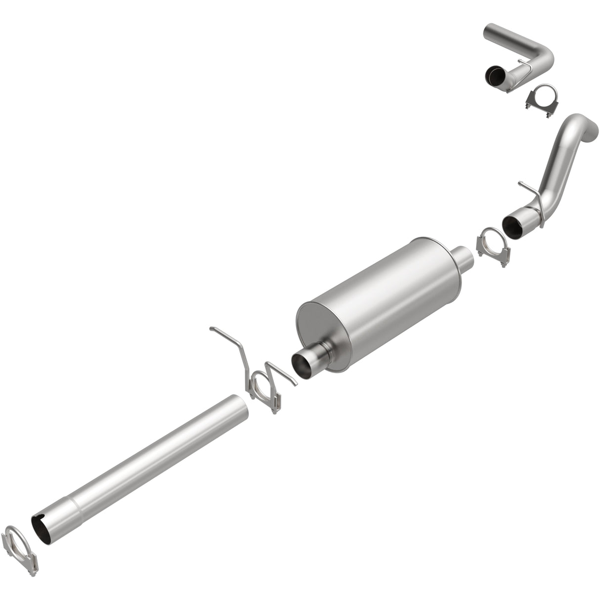 BRExhaust 1997-1999 Dodge Dakota Direct-Fit Replacement Exhaust System BRExhaust Exhaust System Kit  AXOPROS