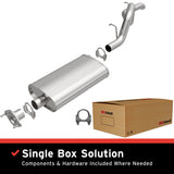 BRExhaust 1997-2006 Jeep Wrangler Direct-Fit Replacement Exhaust System BRExhaust Exhaust System Kit  AXOPROS