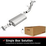 BRExhaust 1997-2006 Jeep Wrangler Stainless Steel Direct-Fit Replacement Exhaust System BRExhaust Exhaust System Kit  AXOPROS