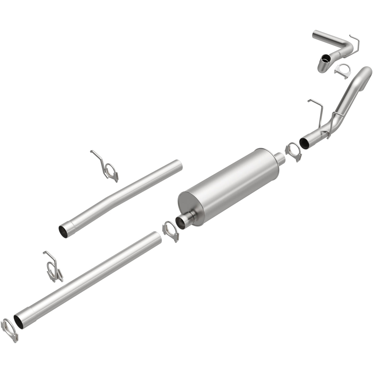 BRExhaust 1997-2007 Ford Direct-Fit Replacement Exhaust System BRExhaust Exhaust System Kit  AXOPROS