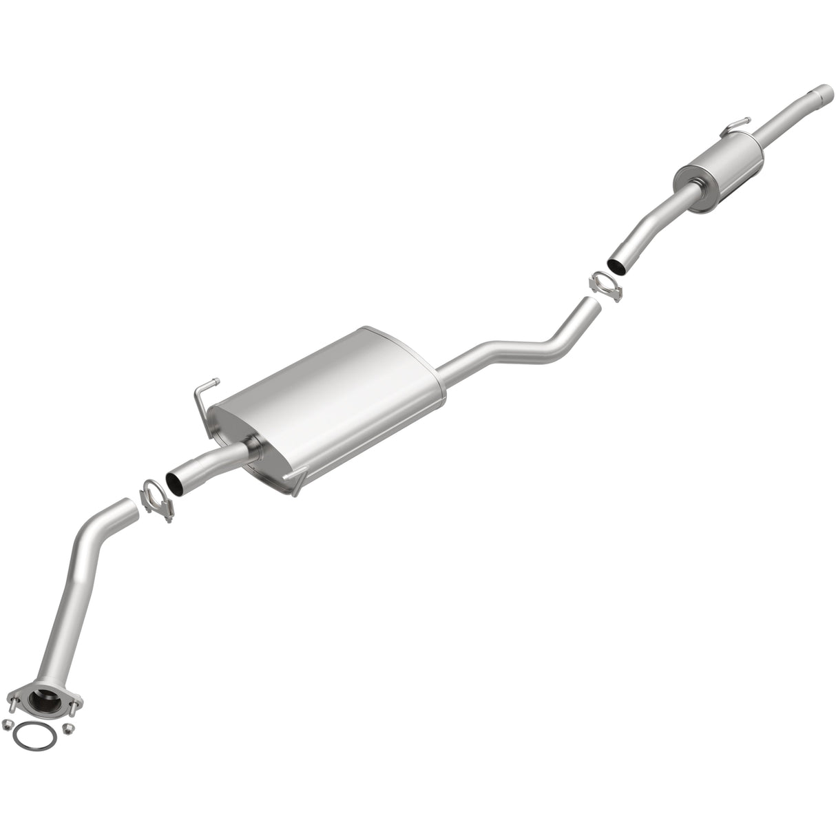 BRExhaust 1998-2000 Toyota Sienna 3.0L Direct-Fit Replacement Exhaust System BRExhaust Exhaust System Kit  AXOPROS