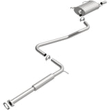 BRExhaust 1998-2001 Nissan Altima 2.4L Direct-Fit Replacement Exhaust System BRExhaust Exhaust System Kit  AXOPROS
