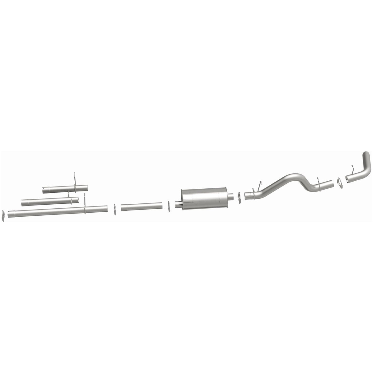 BRExhaust 1998-2002 Dodge Direct-Fit Replacement Exhaust System BRExhaust Exhaust System Kit  AXOPROS