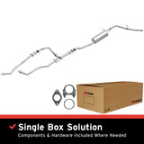 BRExhaust 1999-2000 Nissan Frontier 3.3L Direct-Fit Replacement Exhaust System BRExhaust Exhaust System Kit  AXOPROS