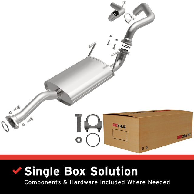 BRExhaust 1999-2002 Toyota 4Runner Direct-Fit Replacement Exhaust System BRExhaust Exhaust System Kit  AXOPROS