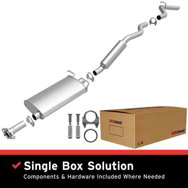 BRExhaust 1999-2003 Ford Direct-Fit Replacement Exhaust System BRExhaust Exhaust System Kit  AXOPROS
