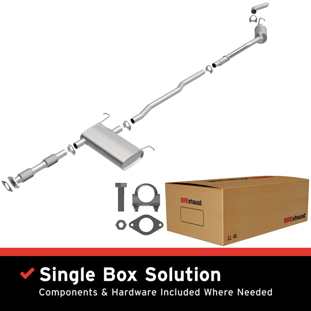 BRExhaust 1999-2003 Ford Windstar Direct-Fit Replacement Exhaust System BRExhaust Exhaust System Kit  AXOPROS