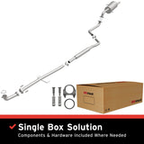 BRExhaust 1999-2003 Mazda Protege Direct-Fit Replacement Exhaust System BRExhaust Exhaust System Kit  AXOPROS