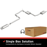 BRExhaust 1999-2004 Chrysler 300M 3.5L Direct-Fit Replacement Exhaust System BRExhaust Exhaust System Kit  AXOPROS