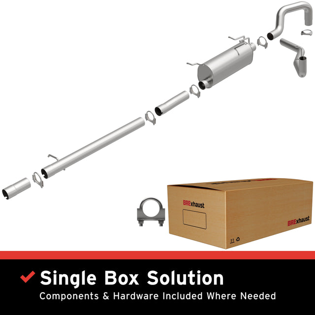 BRExhaust 1999-2004 Ford Direct-Fit Replacement Exhaust System BRExhaust Exhaust System Kit  AXOPROS