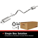 BRExhaust 1999-2004 Land Rover Discovery Direct-Fit Replacement Exhaust System BRExhaust Exhaust System Kit  AXOPROS