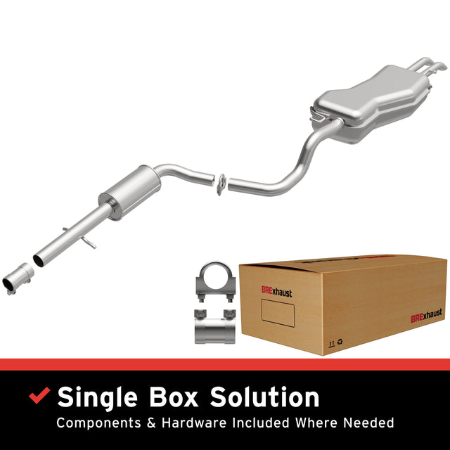 BRExhaust 1999-2009 Volkswagen Direct-Fit Replacement Exhaust System BRExhaust Exhaust System Kit  AXOPROS