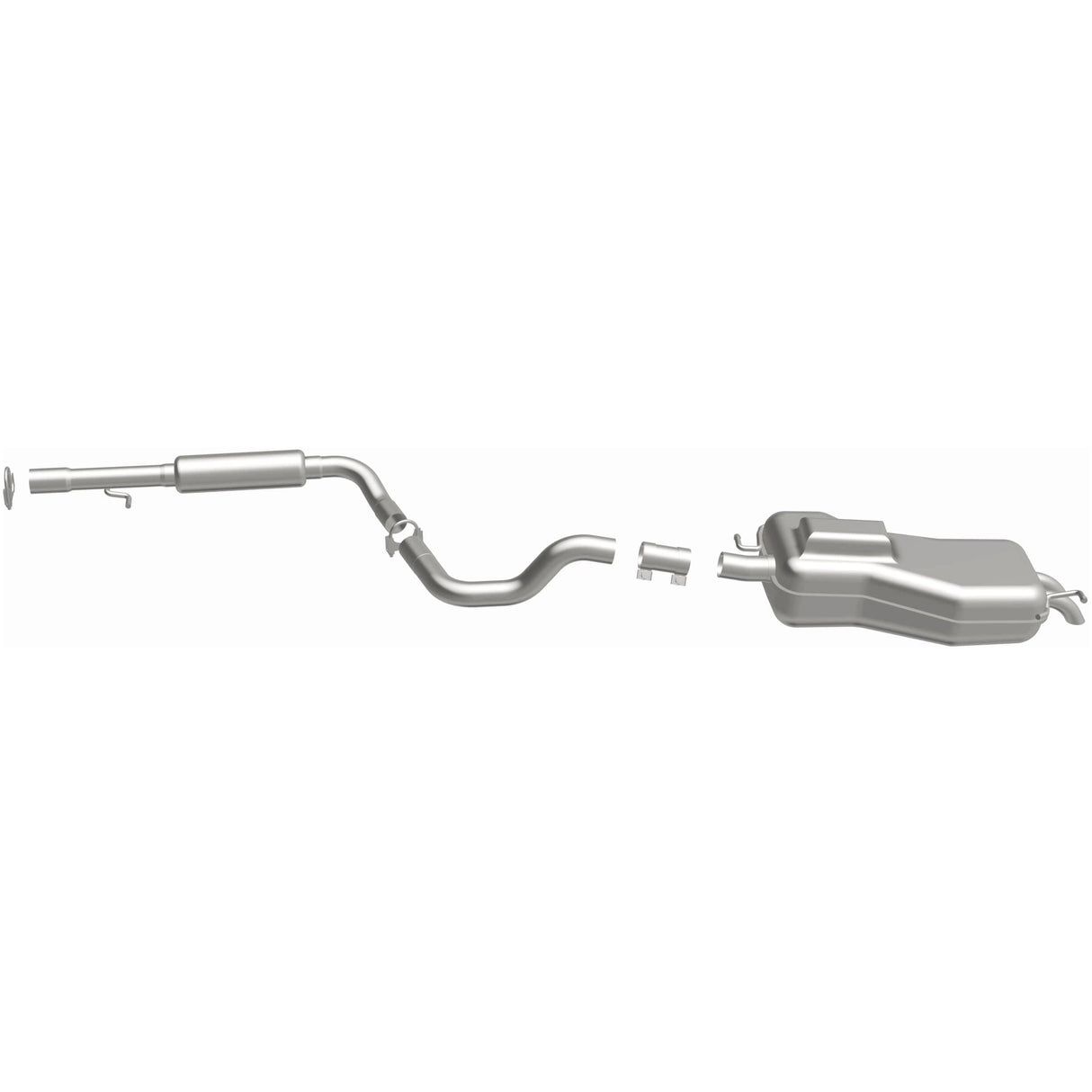 BRExhaust 1999-2010 Volkswagen Direct-Fit Replacement Exhaust System BRExhaust Exhaust System Kit  AXOPROS