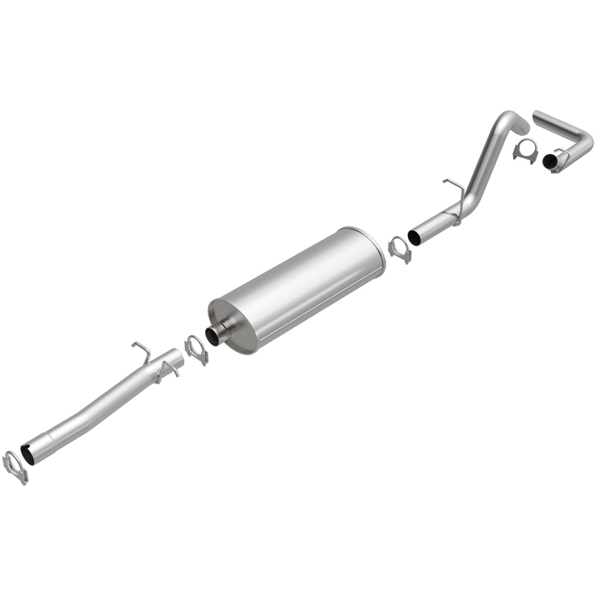 BRExhaust 2000-2003 Dodge Dakota 3.9L Direct-Fit Replacement Exhaust System BRExhaust Exhaust System Kit  AXOPROS