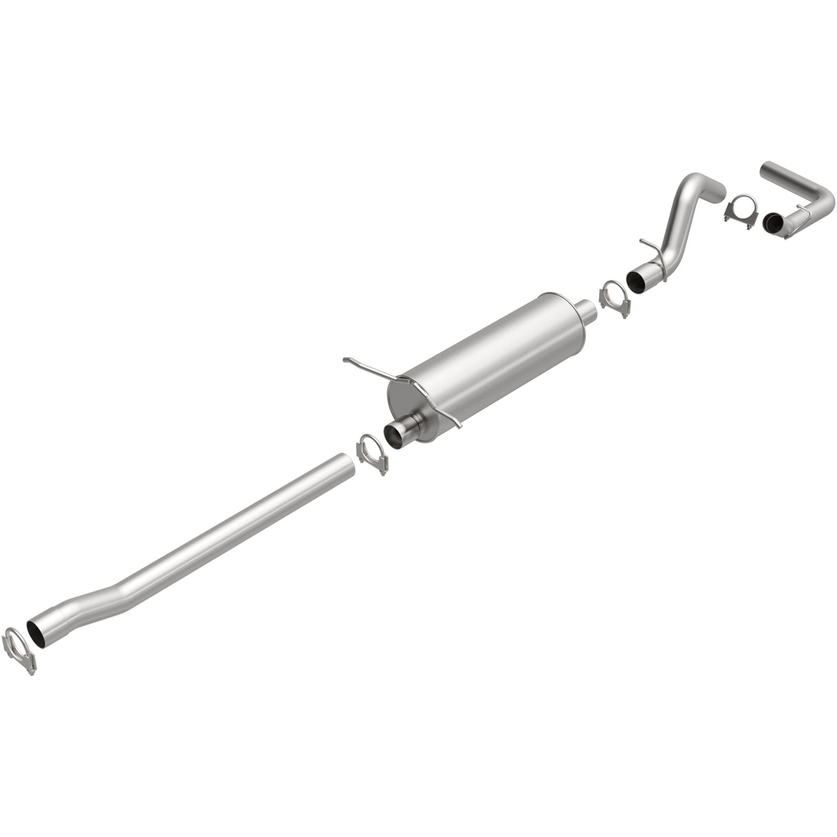 BRExhaust 2000-2003 Dodge Dakota Direct-Fit Replacement Exhaust System BRExhaust Exhaust System Kit  AXOPROS