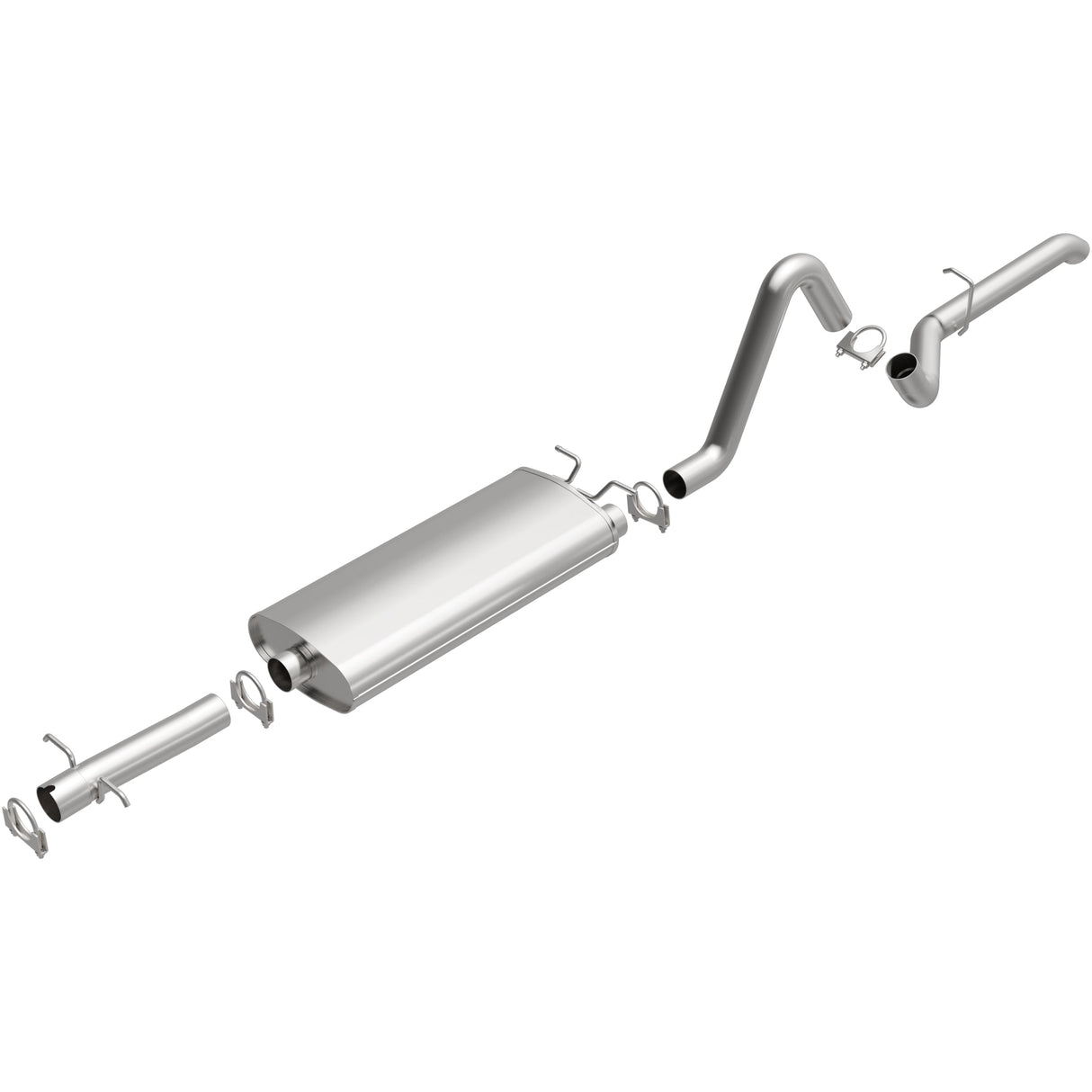BRExhaust 2000-2003 Dodge Durango 4.7L Direct-Fit Replacement Exhaust System BRExhaust Exhaust System Kit  AXOPROS