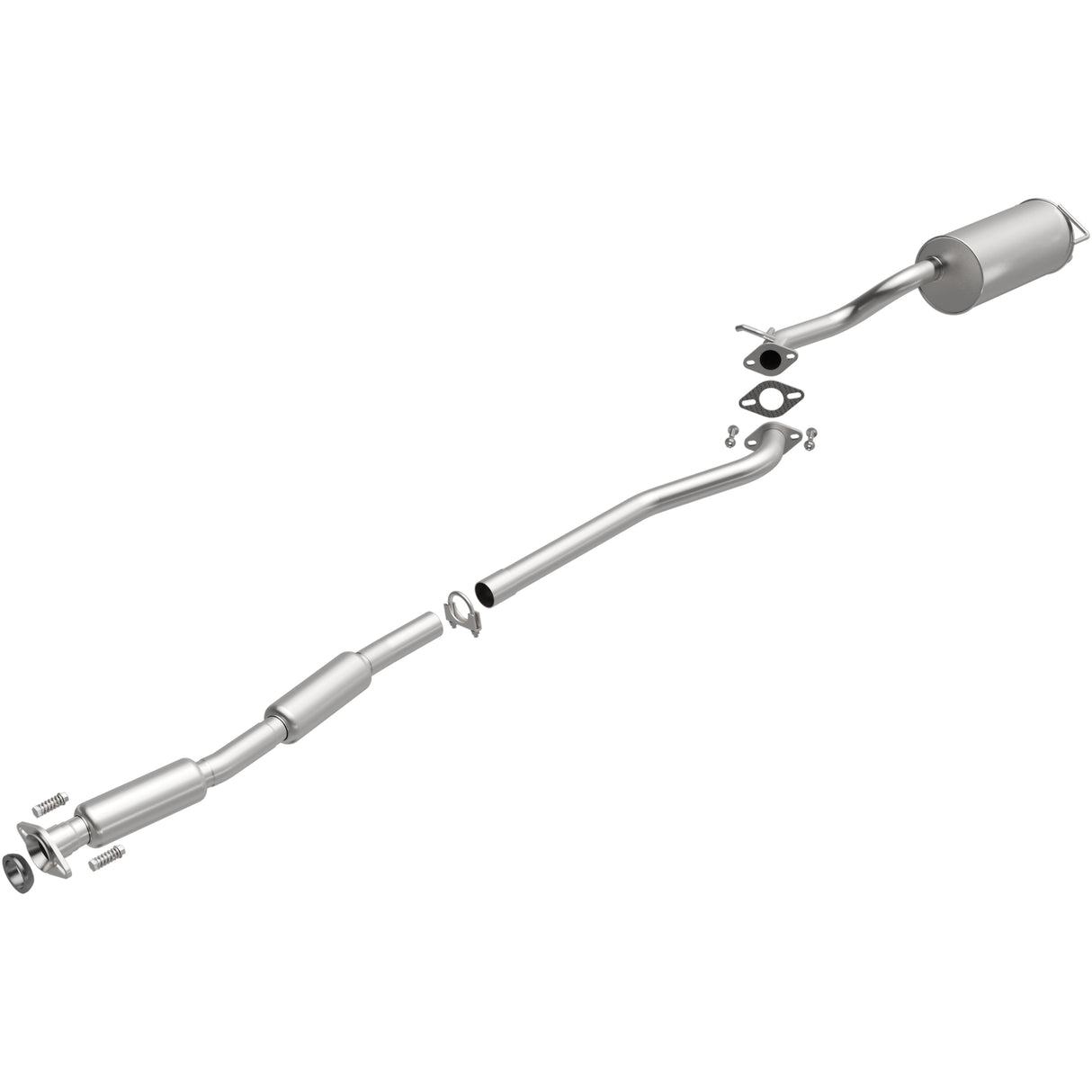 BRExhaust 2000-2004 Subaru Direct-Fit Replacement Exhaust System BRExhaust Exhaust System Kit  AXOPROS