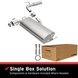 BRExhaust 2000-2005 Toyota Celica 1.8L Direct-Fit Replacement Exhaust System BRExhaust Exhaust System Kit  AXOPROS