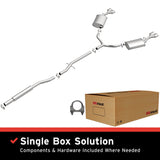 BRExhaust 2000-2008 Cadillac Direct-Fit Replacement Exhaust System BRExhaust Exhaust System Kit  AXOPROS