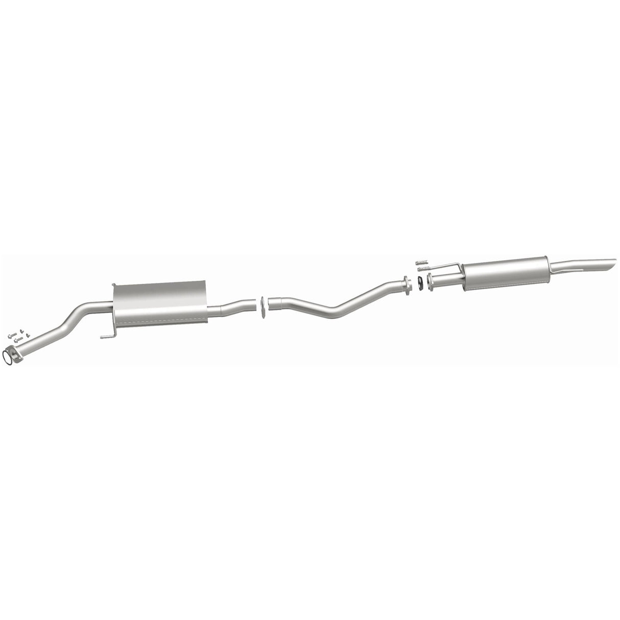 BRExhaust 2001-2003 Toyota Sienna 3.0L Direct-Fit Replacement Exhaust System BRExhaust Exhaust System Kit  AXOPROS