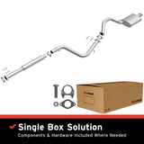BRExhaust 2001-2005 Mitsubishi Eclipse Direct-Fit Replacement Exhaust System BRExhaust Exhaust System Kit  AXOPROS