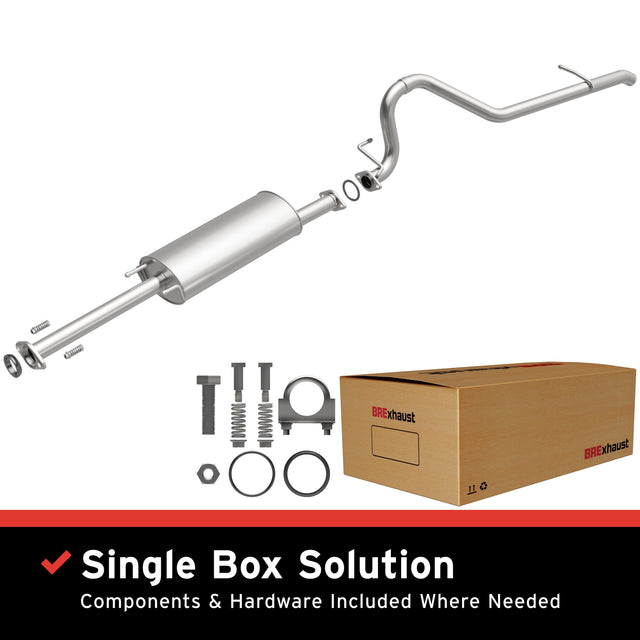 BRExhaust 2002-2003 Suzuki XL-7 2.7L Direct-Fit Replacement Exhaust System BRExhaust Exhaust System Kit  AXOPROS