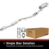 BRExhaust 2002-2004 Subaru Impreza 2.0L Direct-Fit Replacement Exhaust System BRExhaust Exhaust System Kit  AXOPROS
