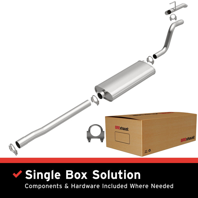 BRExhaust 2003-2004 Jeep Grand Cherokee 4.7L Direct-Fit Replacement Exhaust System BRExhaust Exhaust System Kit  AXOPROS