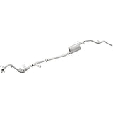 BRExhaust 2003-2004 Nissan Frontier 3.3L Direct-Fit Replacement Exhaust System BRExhaust Exhaust System Kit  AXOPROS