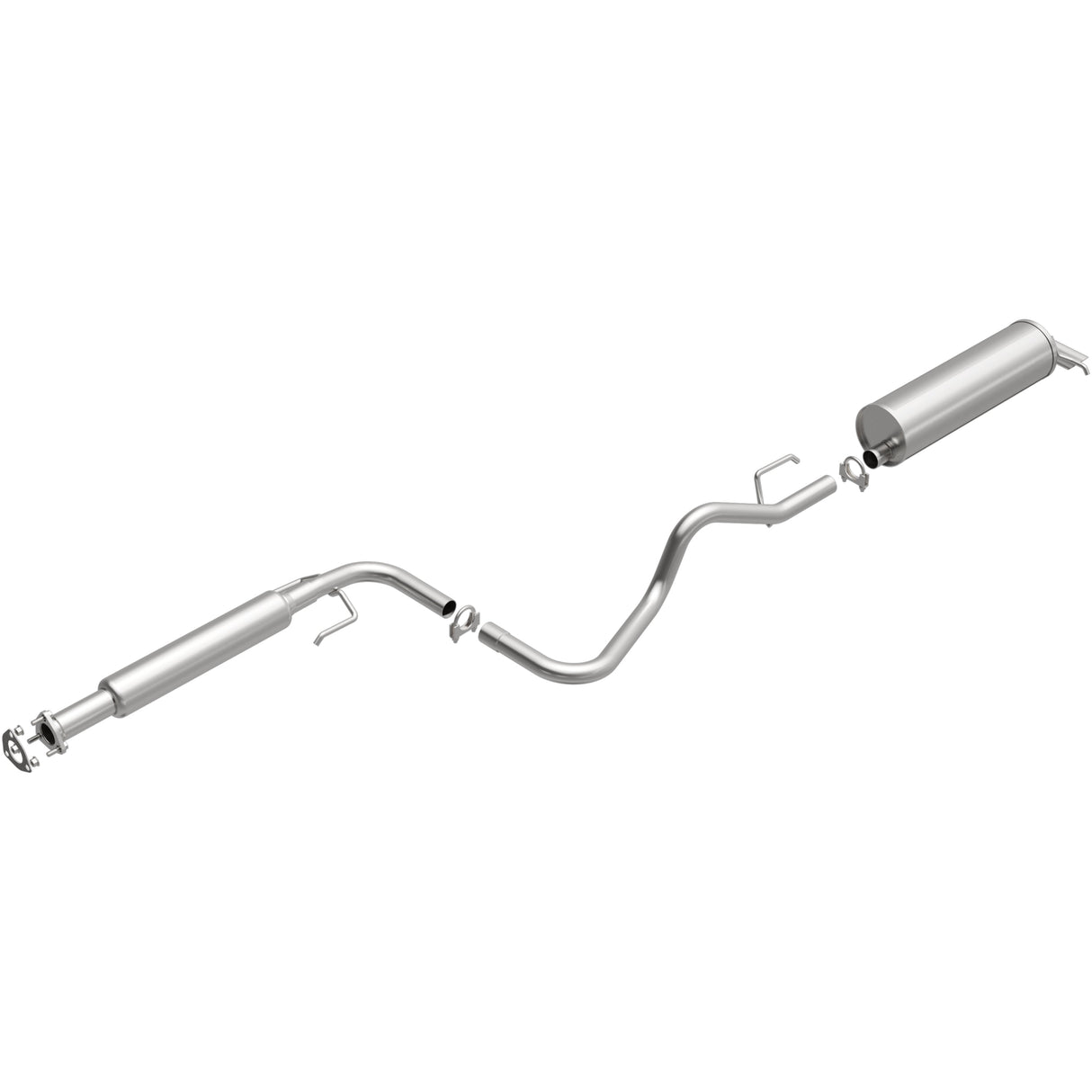 BRExhaust 2003-2004 Saturn Ion 2.2L Direct-Fit Replacement Exhaust System BRExhaust Exhaust System Kit  AXOPROS
