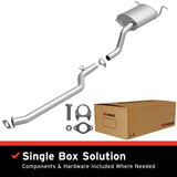 BRExhaust 2003-2006 Hyundai Santa Fe 3.5L Direct-Fit Replacement Exhaust System BRExhaust Exhaust System Kit  AXOPROS