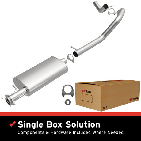 BRExhaust 2003-2006 Lincoln Navigator 5.4L Direct-Fit Replacement Exhaust System BRExhaust Exhaust System Kit  AXOPROS