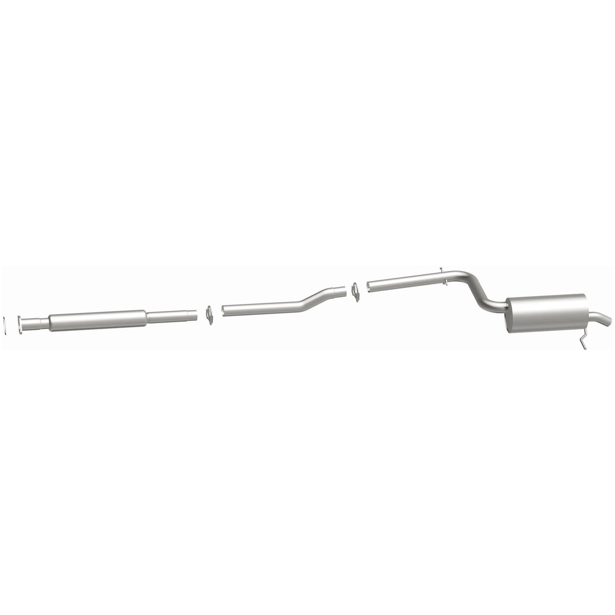 BRExhaust 2003-2006 Volvo XC90 Direct-Fit Replacement Exhaust System BRExhaust Exhaust System Kit  AXOPROS
