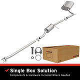 BRExhaust 2003-2007 Honda Accord 2.4L Direct-Fit Replacement Exhaust System BRExhaust Exhaust System Kit  AXOPROS