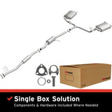 BRExhaust 2003-2007 Honda Accord 3.0L Direct-Fit Replacement Exhaust System BRExhaust Exhaust System Kit  AXOPROS