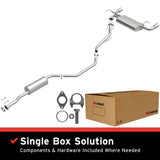 BRExhaust 2003-2007 Nissan Murano 3.5L Direct-Fit Replacement Exhaust System BRExhaust Exhaust System Kit  AXOPROS