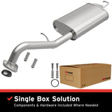 BRExhaust 2003-2013 Toyota Corolla 1.8L Stainless Steel Direct-Fit Replacement Exhaust System BRExhaust Exhaust System Kit  AXOPROS