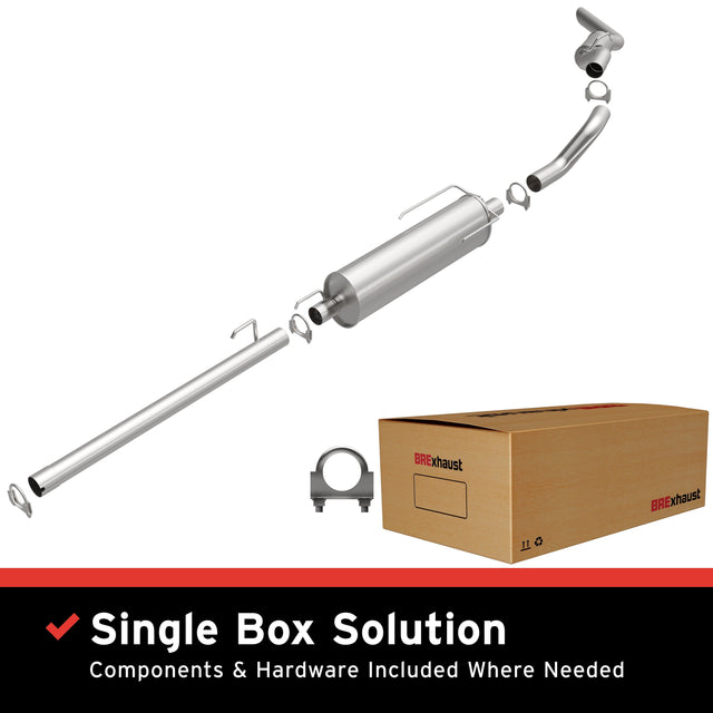 BRExhaust 2004-2005 Dodge Ram 1500 5.7L Direct-Fit Replacement Exhaust System BRExhaust Exhaust System Kit  AXOPROS