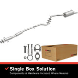 BRExhaust 2004-2006 Subaru Baja 2.5L Direct-Fit Replacement Exhaust System BRExhaust Exhaust System Kit  AXOPROS