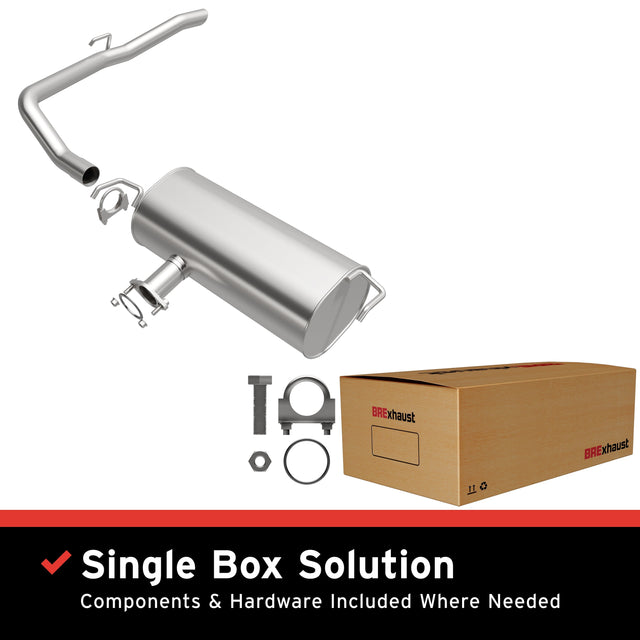 BRExhaust 2004-2010 Toyota Sienna Direct-Fit Replacement Exhaust System BRExhaust Exhaust System Kit  AXOPROS