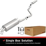 BRExhaust 2004-2010 Toyota Sienna Direct-Fit Replacement Exhaust System BRExhaust Exhaust System Kit  AXOPROS