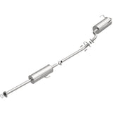 BRExhaust 2005-2006 Honda CR-V 2.4L Direct-Fit Replacement Exhaust System BRExhaust Exhaust System Kit  AXOPROS