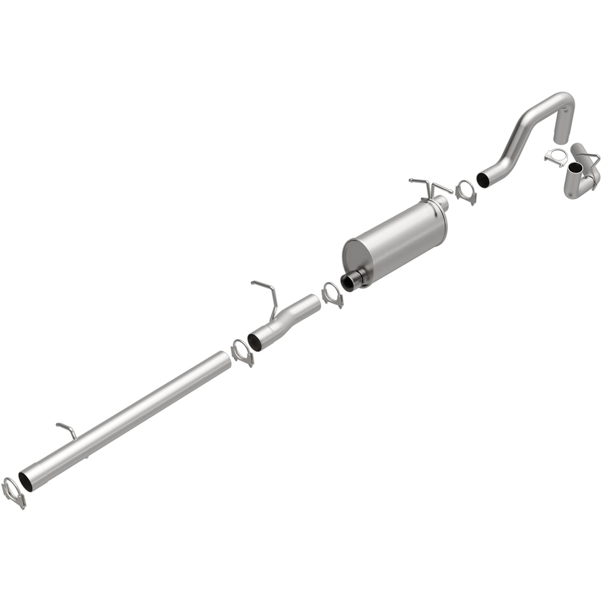 BRExhaust 2005-2007 Ford Direct-Fit Replacement Exhaust System BRExhaust Exhaust System Kit  AXOPROS