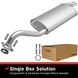 BRExhaust 2005-2008 Toyota Corolla 1.8L Direct-Fit Replacement Exhaust System BRExhaust Exhaust System Kit  AXOPROS